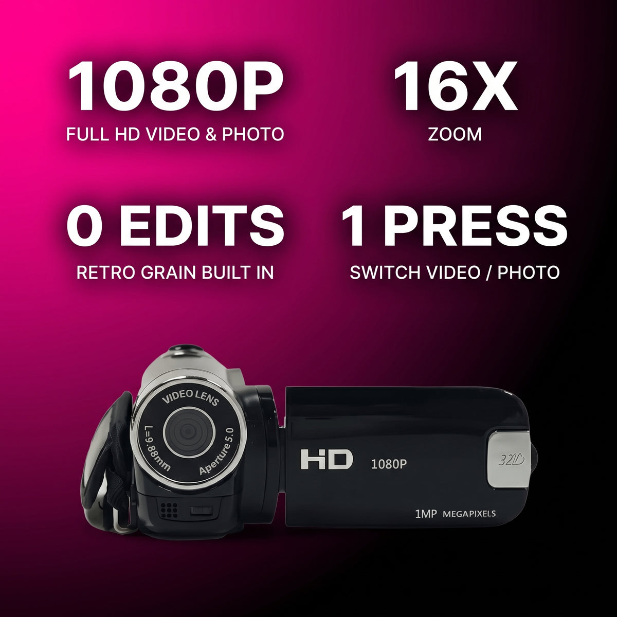 Retro 2000s Camcorder
