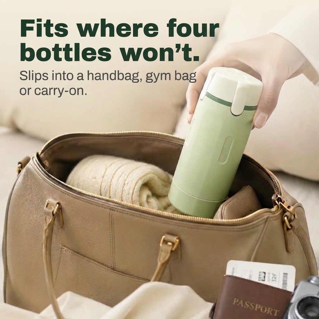 4 in 1 Travel Dispenser Bottle