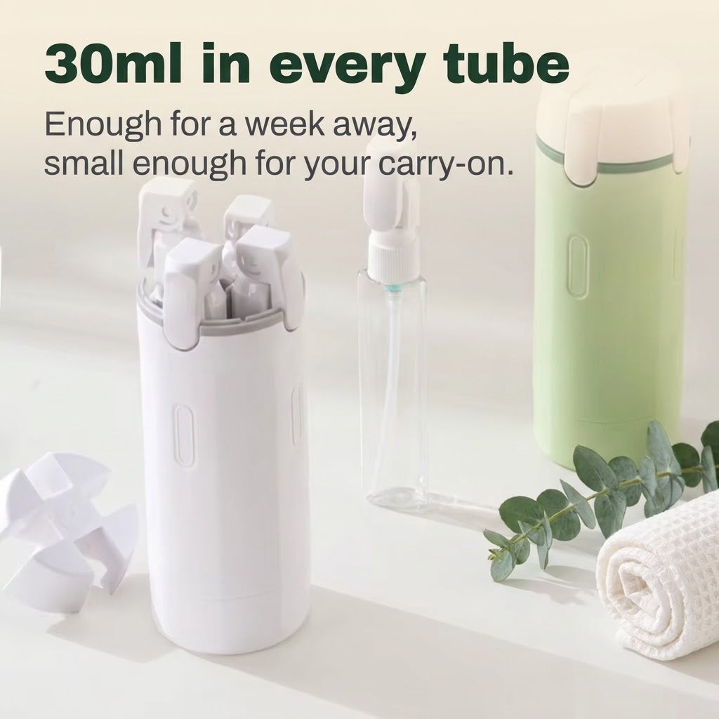 4 in 1 Travel Dispenser Bottle